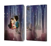 Head Case Designs Fiori E Serenate La Luce Dell'Amore Custodia Portafoglio in Pelle Compatibile con Apple iPad PRO 13 M4 2024