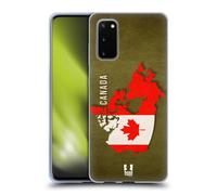 HEAD CASE DESIGNS FLAG MAPS CUSTODIA COVER MORBIDA IN GEL PER SAMSUNG TELEFONI 1