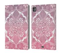 Head Case Designs Floreale Mandala Dell'Olimpo Custodia Portafoglio in Pelle Compatibile con Apple iPad PRO 11 M4 2024