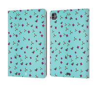 Head Case Designs Floreale Nail Art Custodia Portafoglio in Pelle Compatibile con Apple iPad PRO 13 M4 2024