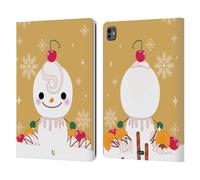 Head Case Designs Foresta Nera Pupazzo di Neve Custodia Portafoglio in Pelle Compatibile con Apple iPad PRO 13 M4 2024