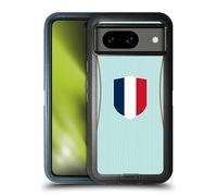 Head Case Designs Francia Francese Francese Bandiere Kit Calcio Custodia Antiurto Ultra Blindata compatibile con Google Pixel 8