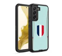 Head Case Designs Francia Francese Francese Bandiere Kit Calcio Custodia Antiurto Ultra Blindata compatibile con Samsung Galaxy S22 5G