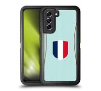 Head Case Designs Francia Francese Francese Bandiere Kit Calcio Custodia Antiurto Ultra Blindata Compatibile con Samsung Galaxy S21 Fe 5G