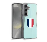Head Case Designs Francia Francese Francese Bandiere Kit Calcio Custodia in Gel [Protezione di Grado Militare] Compatibile Con Samsung Galaxy S24 5G E Compatibile Con MagSafe