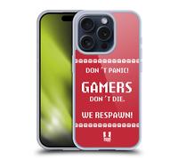 HEAD CASE DESIGNS GAMER CUSTODIA COVER MORBIDA IN GEL PER APPLE iPHONE TELEFONI