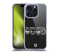 HEAD CASE DESIGNS GAMER CUSTODIA COVER MORBIDA IN GEL PER APPLE iPHONE TELEFONI