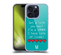 HEAD CASE DESIGNS GAMER CUSTODIA COVER MORBIDA IN GEL PER APPLE iPHONE TELEFONI