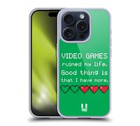 HEAD CASE DESIGNS GAMER CUSTODIA COVER MORBIDA IN GEL PER APPLE iPHONE TELEFONI
