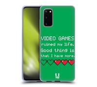 HEAD CASE DESIGNS GAMER CUSTODIA COVER MORBIDA IN GEL PER SAMSUNG TELEFONI 1