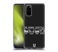 HEAD CASE DESIGNS GAMER CUSTODIA COVER MORBIDA IN GEL PER SAMSUNG TELEFONI 1