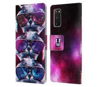 HEAD CASE DESIGNS GATTIPAZZI CUSTODIA COVER A PORTAFOGLIO PER SAMSUNG TELEFONI 1