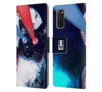 HEAD CASE DESIGNS GATTIPAZZI CUSTODIA COVER A PORTAFOGLIO PER SAMSUNG TELEFONI 1