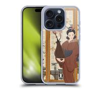 HEAD CASE DESIGNS GEISHA CUSTODIA COVER MORBIDA IN GEL PER APPLE iPHONE TELEFONI