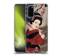 HEAD CASE DESIGNS GEISHA CUSTODIA COVER MORBIDA IN GEL PER SAMSUNG TELEFONI 1