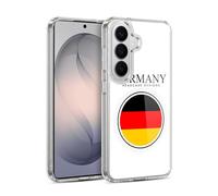 Head Case Designs Germany German Deutschland Flag Bandiere E Toppe Custodia in Gel [Protezione di Grado Militare] Compatibile con Samsung Galaxy S26 Plus