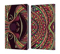 Head Case Designs Ghiro Volti di Animali Aztechi 2 Custodia Portafoglio in Pelle Compatibile con Apple iPad PRO 11 M4 2024