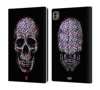 Head Case Designs Giaguaro Teschi Animali Stampe Custodia Portafoglio in Pelle Compatibile con Apple iPad PRO 11 M4 2024