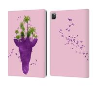 Head Case Designs Giraffa Silhouette Animali Selvaggi Custodia Portafoglio in Pelle Compatibile con Apple iPad PRO 13 M4 2024