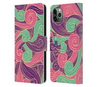 HEAD CASE DESIGNS GIRANDOLE VIVIDE CUSTODIA COVER A PORTAFOGLIO PER APPLE iPHONE
