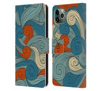 HEAD CASE DESIGNS GIRANDOLE VIVIDE CUSTODIA COVER A PORTAFOGLIO PER APPLE iPHONE