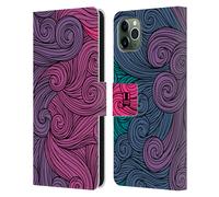 HEAD CASE DESIGNS GIRANDOLE VIVIDE CUSTODIA COVER A PORTAFOGLIO PER APPLE iPHONE