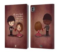 Head Case Designs Give You My Heart La Luce Dell'Amore Custodia Portafoglio in Pelle Compatibile con Apple iPad PRO 11 M4 2024