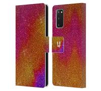 HEAD CASE DESIGNS GLITTER CUSTODIA COVER A PORTAFOGLIO PER SAMSUNG TELEFONI 1
