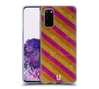 HEAD CASE DESIGNS GLITTER CUSTODIA COVER MORBIDA IN GEL PER SAMSUNG TELEFONI 1