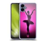 Head Case Designs Graziosa Ballerina Artisti delle Silhouette Custodia in Gel [Protezione di Grado Militare] Compatibile con Samsung Galaxy A06 4G