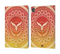 Head Case Designs Gufo Mandala Dell'Olimpo Custodia Portafoglio in Pelle Compatibile con Apple iPad PRO 13 M4 2024