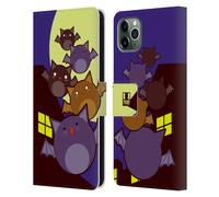 HEAD CASE DESIGNS HALLOWEEN KAWAII CUSTODIA COVER A PORTAFOGLIO PER APPLE iPHONE