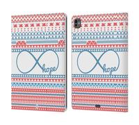 Head Case Designs Hope Azteco Infinity Custodia Portafoglio in Pelle Compatibile con Apple iPad PRO 13 M4 2024