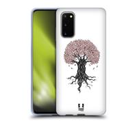 HEAD CASE DESIGNS IN FIORE CUSTODIA COVER MORBIDA IN GEL PER SAMSUNG TELEFONI 1
