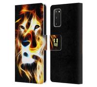 HEAD CASE DESIGNS INCENDIO NEI BOSCHI CUSTODIA COVER A PORTAFOGLIO PER SAMSUNG 1