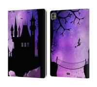 Head Case Designs Infestato Paesaggi da Sogno Silhouettes Custodia Portafoglio in Pelle Compatibile con Apple iPad PRO 13 M4 2024