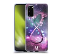 HEAD CASE DESIGNS INFINITY CUSTODIA COVER MORBIDA IN GEL PER SAMSUNG TELEFONI 1