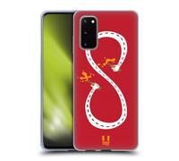 HEAD CASE DESIGNS INFINITY CUSTODIA COVER MORBIDA IN GEL PER SAMSUNG TELEFONI 1