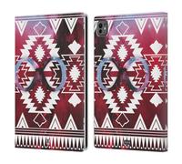 Head Case Designs Infinity Navajo Pattern Tribali Nebulose Custodia Portafoglio in Pelle Compatibile con Apple iPad PRO 11 M4 2024