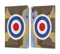 Head Case Designs Inglese Standard Coccarde Nazionali Custodia Portafoglio in Pelle Compatibile con Apple iPad PRO 13 M4 2024