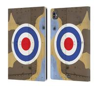 Head Case Designs Inglese Standard Coccarde Nazionali Custodia Portafoglio in Pelle Compatibile con Apple iPad PRO 11 M4 2024