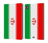 Head Case Designs Iran Iranian Bandiere del Mondo Custodia Portafoglio in Pelle Compatibile con Apple iPad PRO 11 M4 2024