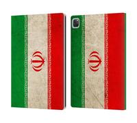 Head Case Designs Iran Iranian Vintage Bandiere del Mondo Custodia Portafoglio in Pelle Compatibile con Apple iPad PRO 13 M4 2024