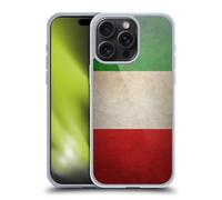 Head Case Designs Italia Italiano Italia Bandiere dei Paesi Grunge 1 Custodia in Gel [Protezione di Grado Militare] Compatibile con Apple iPhone 15 PRO Max
