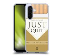 Head Case Designs Just Quit Ispirato Ai Pacchetti di Sigarette Custodia in Gel [Protezione di Grado Militare] Compatibile con Samsung Galaxy A26 5G