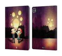 Head Case Designs Lanterne nel Cielo La Luce Dell'Amore Custodia Portafoglio in Pelle Compatibile con Apple iPad PRO 13 M4 2024