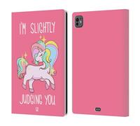 Head Case Designs Leggero Unicorni Sfacciati Custodia Portafoglio in Pelle Compatibile con Apple iPad PRO 11 M4 2024