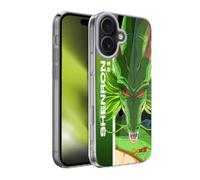 Head Case Designs Licenza Dragon Ball Z Shenron Saiyan Arc Characters Custodia in Gel [Protezione di Grado Militare] Compatibile con Apple iPhone 17