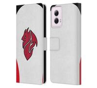 Head Case Designs Licenza Ufficiale AC Milan Away Kit per Stemma 2025/26 Custodia Portafoglio in Pelle Compatibile con Motorola Moto G Power (2024)