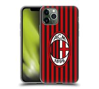 Head Case Designs Licenza Ufficiale AC Milan Home 2019/20 Kit Crest Custodia in Gel [Protezione di Grado Militare] Compatibile con Apple iPhone 11 PRO E Compatibile con MagSafe